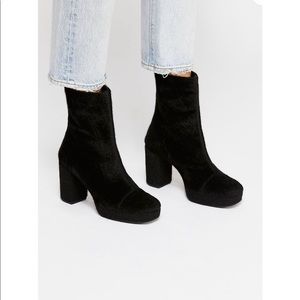 NWT Free People Day For Night Platform Boots